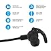 Jarv NMotion EXCEL Sport Wireless Earbuds. Sweatproof and Water Resistant Durable In-Ear Bluetooth Earbud Running Wireless Headphones with Premium HD Sound - Black