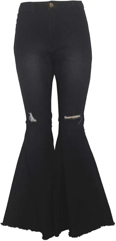 flared bottom trousers