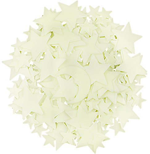 Glow in The Dark Stars - Includes Installation Material and Constellation Guide, 200 Glowstars, Stocking Stuffers for Kids, Only Glow Stars Stickers Powered by Our Trademarked Illumaglow2.0