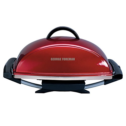 Foreman GFO201RX Indoor/Outdoor Electric Grill, Red Pricepulse