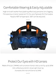 3D Virtual Reality VR Headset with Wireless Remote