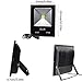 GLW Super Bright 50W Flood Light,Outdoor IP65 Waterproof Security Light,300W Halogen Bulb Equivalent with US 3-Plug,3000K,4500lm,110V Warm White Wall Light