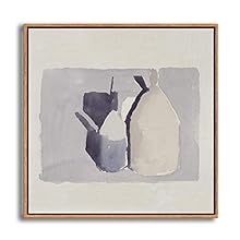 signwin Framed Canvas Wall Art Metaphysical Still Life with Triangle by Giorgio Mordian Canvas Prints Home Artwork Decoration for Living Room,Bedroom - 24x24 inches