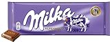 Milka Alpine Milk Chocolate Bar Candy Alpenmilch Original German Chocolate 270g/9.52oz