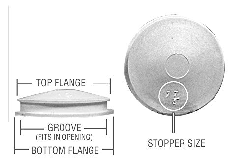 1 National+Artcraft+White+Stopper+Closure