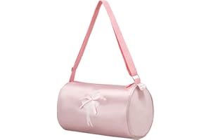 VALICLUD Ballet Bag for Girls Lightweight Dance Backpack 12.20 Inch with Adjustable Shoulder Strap Shoe Compartment Vent Cup 