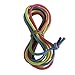 Chinese Jump Rope for Kids - 8ft - Elastic Fitness Game - Knotted End - by B