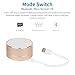 Portable Bluetooth speaker, UNITEK Aluminum Wireless Bluetooth Speaker with Built-in Micro SD/TF card slot, Gold