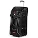 High Sierra AT7 Upright Wheeled Rolling Duffel Bag, Black, 32-Inch