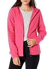 Amazon Essentials Women's Long-Sleeve Hooded Full-Zip Polar Fleece Jacket