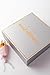 Crisky Silver Maid of Honor Proposal Box with Gold Foiled Text | 1 Empty Boxes | Perfect for Will You Be My Maid of Honor Gift and Wedding Present