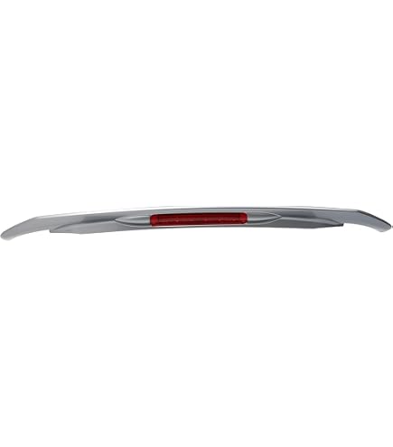 Fyralip Painted Trunk Lip Spoiler For Honda Civic 6th Gen Coupe & Sedan – Silver NH-583M – Polyurethane With 3M Tape