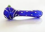5 inch Mini Color Glass Handmade (Blue)