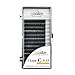 LASHVIEW Eyelash Extension - Ellipse Flat Eyelash Extensions, Individual Lashes, 0.15mm C Curl 11mm, Semi-Permanent, Extremely Light & Soft, Professional Salon Use