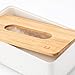 Tissue Box Cover Rectangular Ficial Tissue Holder Dispenser for Dining Room, Kitchen, Bedroom Dressers and Home Decor