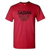 Sabian Logo T-Shirt Cardinal Red X-Large