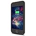Battery Case for iPhone 5 5S Se, Paisue 4000 mAh iPhone 5s Battery Case Portable Ultra Slim Rechargeable Extended Charging Case for iPhone 5/5S/SE Power Protective Charger Case-Black