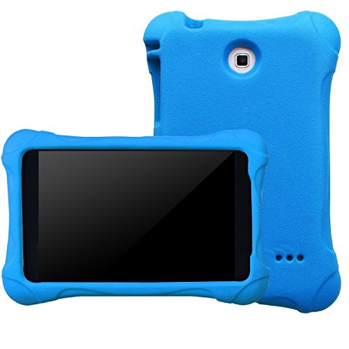 BMOUO Samsung Galaxy Tab 4 7.0 Kids Case - EVA Ultra Light Weight Shock Proof Kiddie Friendly Case Cover for Samsung Tab 4 7-Inch Tablet, Blue Color