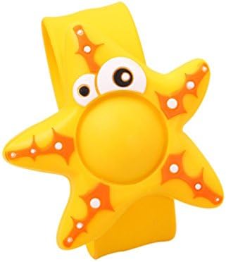 Natural Anti Mosquito Pest Insect Bugs Repellent Repeller Bracelet Wristband Perfect Outdoor Insect Repellent - Safe for Kids Cartoon (YELLOW)