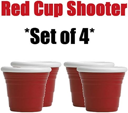 Red Cup Living "The Icon" Reusable Shooter - 2 oz (Set of 4)