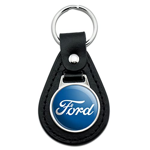 Ford Accessories Ford F-150 Keychain Genuine Leather Ford F150 Key