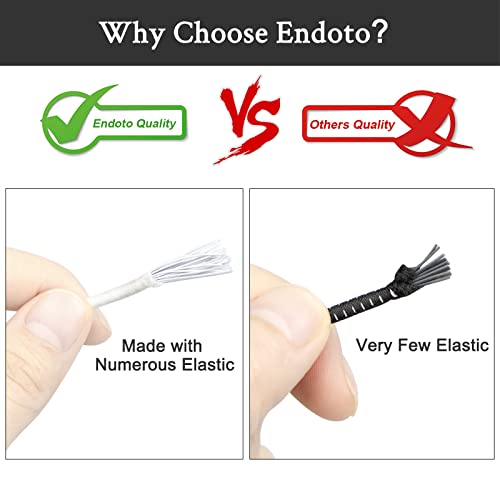 Endoto Elastic Shoelaces Strings Replacement Laces
