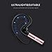 Guoer Bluetooth 4.1 Headset Noise Cancellation Earphone for iPhone Android Smartphones and Bluetooth-enabled Devices(Rose Gold)