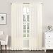 No. 918 Emily Sheer Voile Rod Pocket Curtain Panel, 59