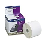 Seiko - Self-Adhesive Disk/Badge Labels, 2-1/8 x 2-3/4, White, 320/Box SLP-DRL (DMi BX