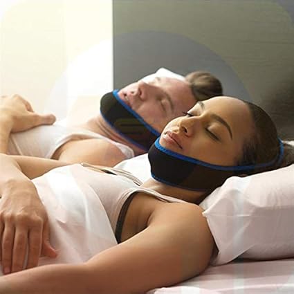 NOTE Einstellbare Anti Schnarchen Kinnriemen Gürtel Jaw Supporter Nasenstreifen Anti Apnea Nachtschutz TMJ Lösung Schlaf Atem