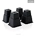 Structures 8 Piece Heavy Duty Multi Height Bed Risers Set, 3