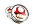 Super Mario Bros Super Mushroom Plugs / Gauges / Tunnels Double-sided Flare 316l Surgical Steel (2 Pieces)