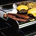 Charcoal Companion Stainless Steel Pro Grill Griddle - Heavy-Duty Professional Grade Griddle with Rear Edge Stop, Grease Reservoir, and Welded Handles, Ideal for Outdoor Cooking
