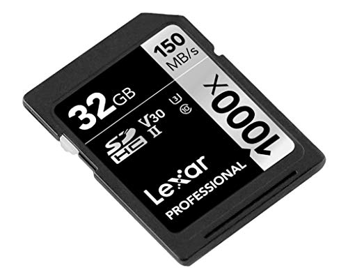 Lexar Professional 1000X 32GB SDHC Uhs-II Card