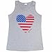 Unique Baby Girls Mommy & Me 4th of July Heart Tank Tops