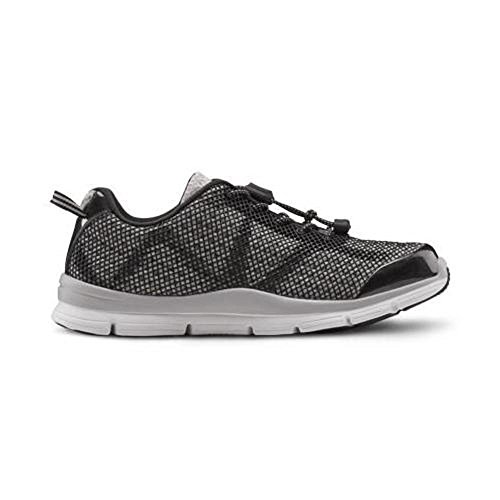 Dr. Comfort Jason Men's Therapeutic Extra Depth Athletic Shoe: Black 11.5 X-Wide (3E/4E) Lace