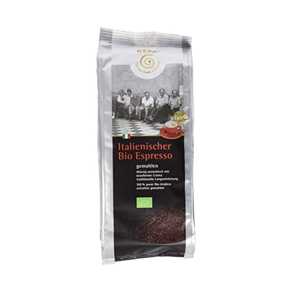 Gepa Italienischer Bio Espresso, 2er Pack (2 x 250 g)