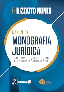 Livro Manual da Monografia Jurídica - 16ª Edição 2026