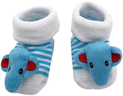 TRENDINAO Cartoon Animal Newborn Infant Boys Girls Soft Anti-Slip Socks Slipper Shoes Boots