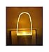 REMINDA 4 Pack Plug in LED Night Light Lamp with Dusk to Dawn Sensor, Amber Yellow