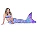 Sun Tail Mermaid Swimsuit - Girls Bikini Set - Designer Scale Colors