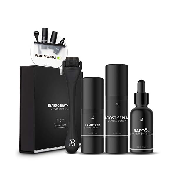 Anthony Brown Beard Growth Kit set