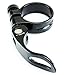 The Flying Wheels Aluminum Quick-Release Seat Post Clamp 31.8mm Black Bike Seat Clamps (1 Pack)