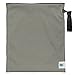 Planet Wise Slate Medium Lite Wet Bag | Reusable Wet Bag For Swimsuit, Dirty Diapers, Beach Trips, Or Muddy Shoes | Waterproof Wet Bag Keeps The Wetness and Odors Contained | Holds 8 Diapers