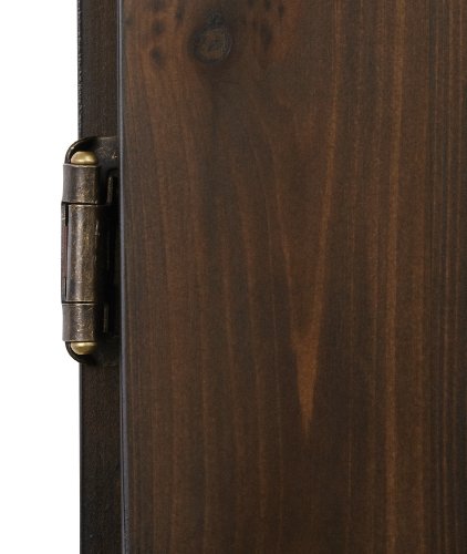 Viper Metropolitan Sisal/Bristle Steel Tip Dartboard Cabinet: Cabinet Only (No Dartboard), Espresso Finish