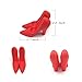 A Little Lemon 3 Pairs Creative Silicon High Heels Desk Cell phone Multifunctional Silicone Cellphone Stand Holder