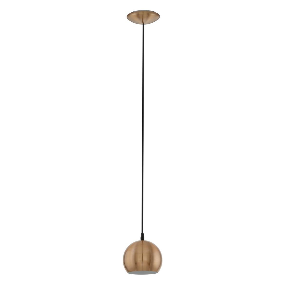 Eglo Pendant Light, GU10, Silver Metal, Copper, One Size