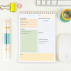 Daily To Do List Notepad - Daily Planner