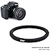 Kiwifotos 82mm-77mm Step-down Adapter Ring for Lenses (82mm Lens to 77mm Filter, Hood, Lens Converter and Other Accessories)