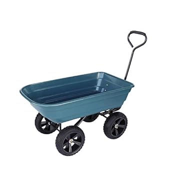 Amazon Co Jp キャリーカート 大型タイヤ ノーパンクタイヤ ダンプカート 台車 アウトドア Cat 2 産業 研究開発用品